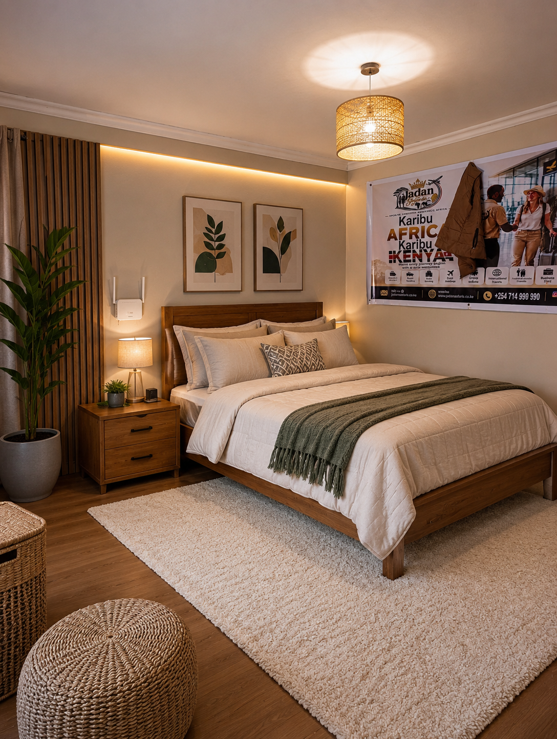 Ruaka Residential modern Bedroom